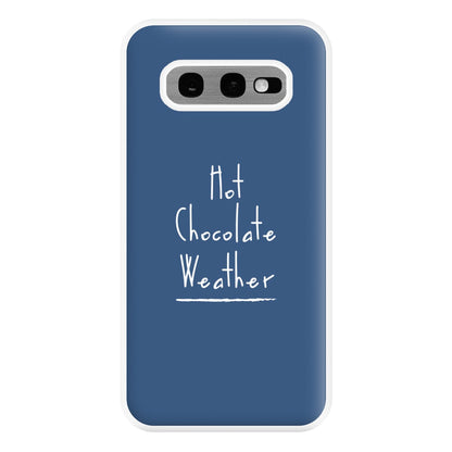 Hot Chocolate Weather Phone Case for Galaxy S10e