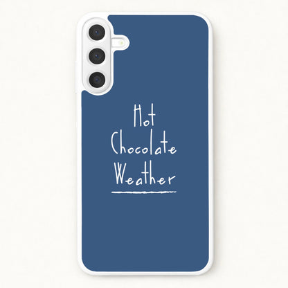 Hot Chocolate Weather Phone Case for Galaxy A57