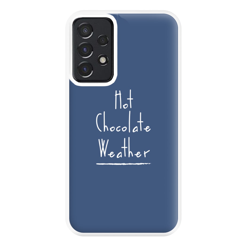 Hot Chocolate Weather Phone Case for Galaxy A52 / A52s