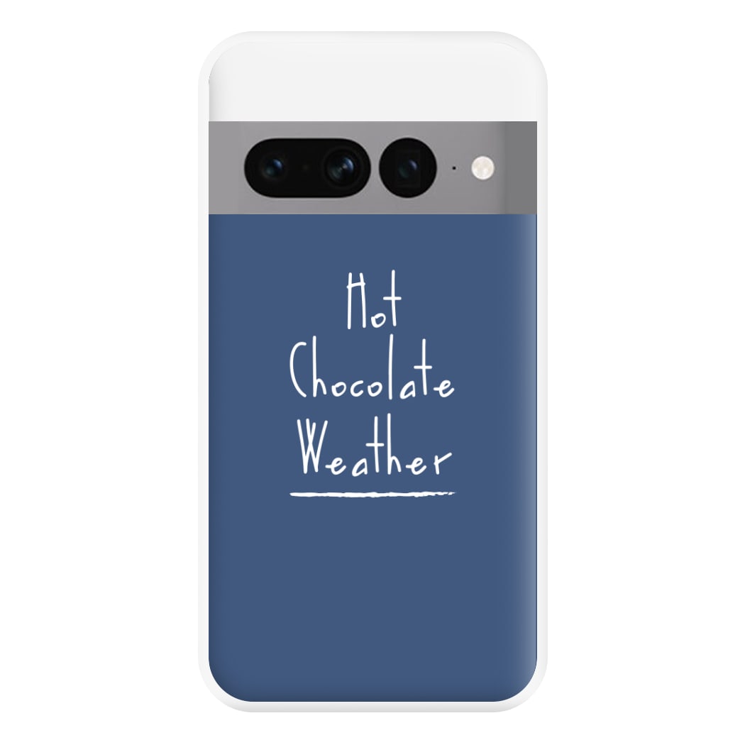 Hot Chocolate Weather Phone Case for Google Pixel 7 Pro