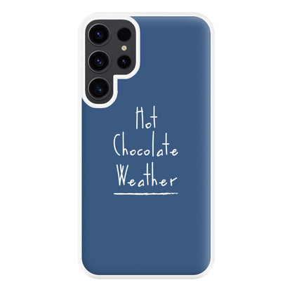 Hot Chocolate Weather Phone Case for Galaxy S23 Ultra