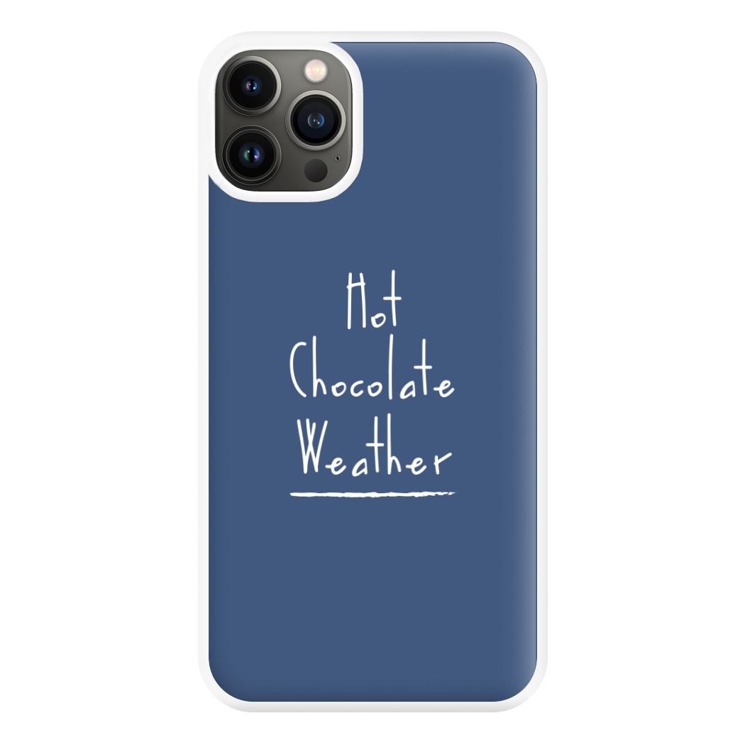 Hot Chocolate Weather Phone Case for iPhone 13