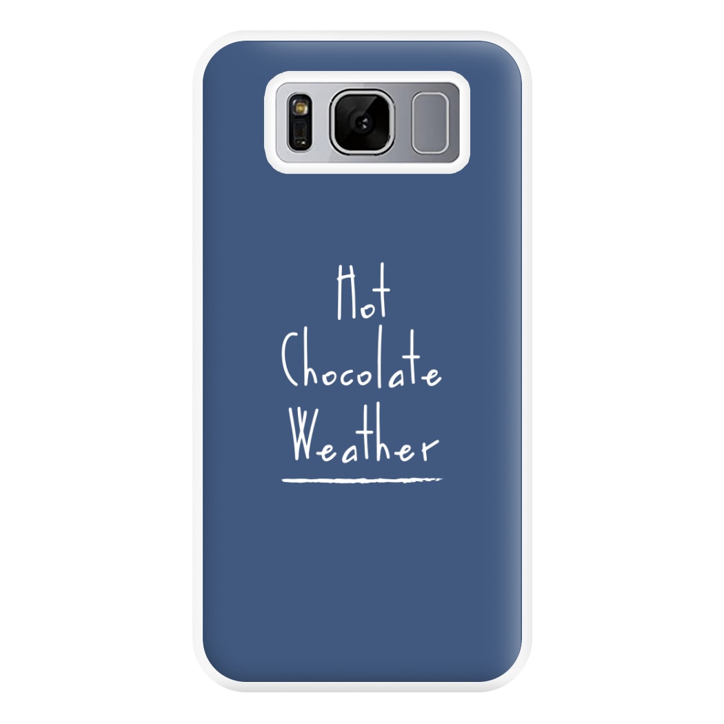 Hot Chocolate Weather Phone Case for Galaxy S8 Plus