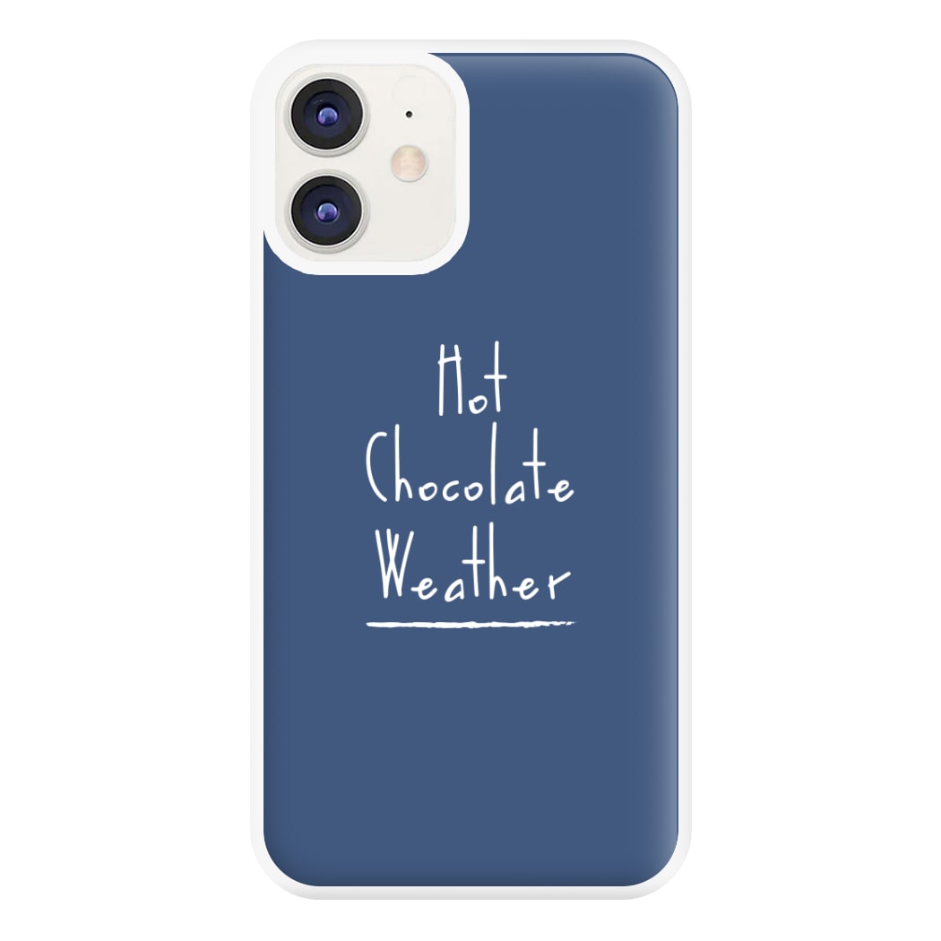 Hot Chocolate Weather Phone Case for iPhone 12 / 12 Pro