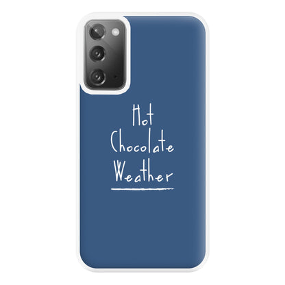 Hot Chocolate Weather Phone Case for Galaxy Note 20 Ultra