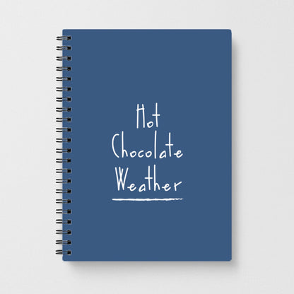 Hot Chocolate Weather Notebook