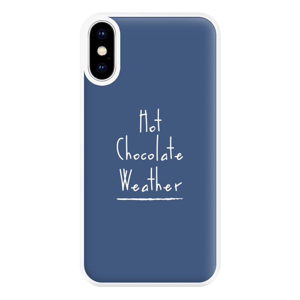 Hot Chocolate Weather Phone Case for iPhone XS Max