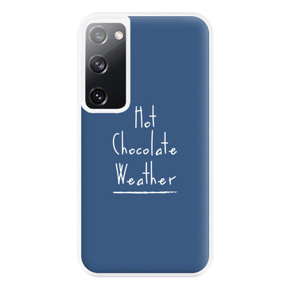 Hot Chocolate Weather Phone Case for Galaxy S20