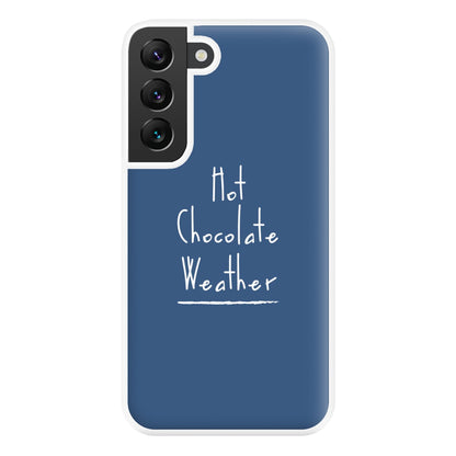 Hot Chocolate Weather Phone Case for Galaxy S22 Plus