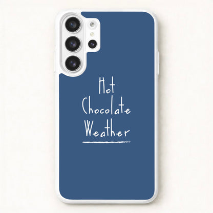 Hot Chocolate Weather Phone Case for Galaxy S26 Ultra