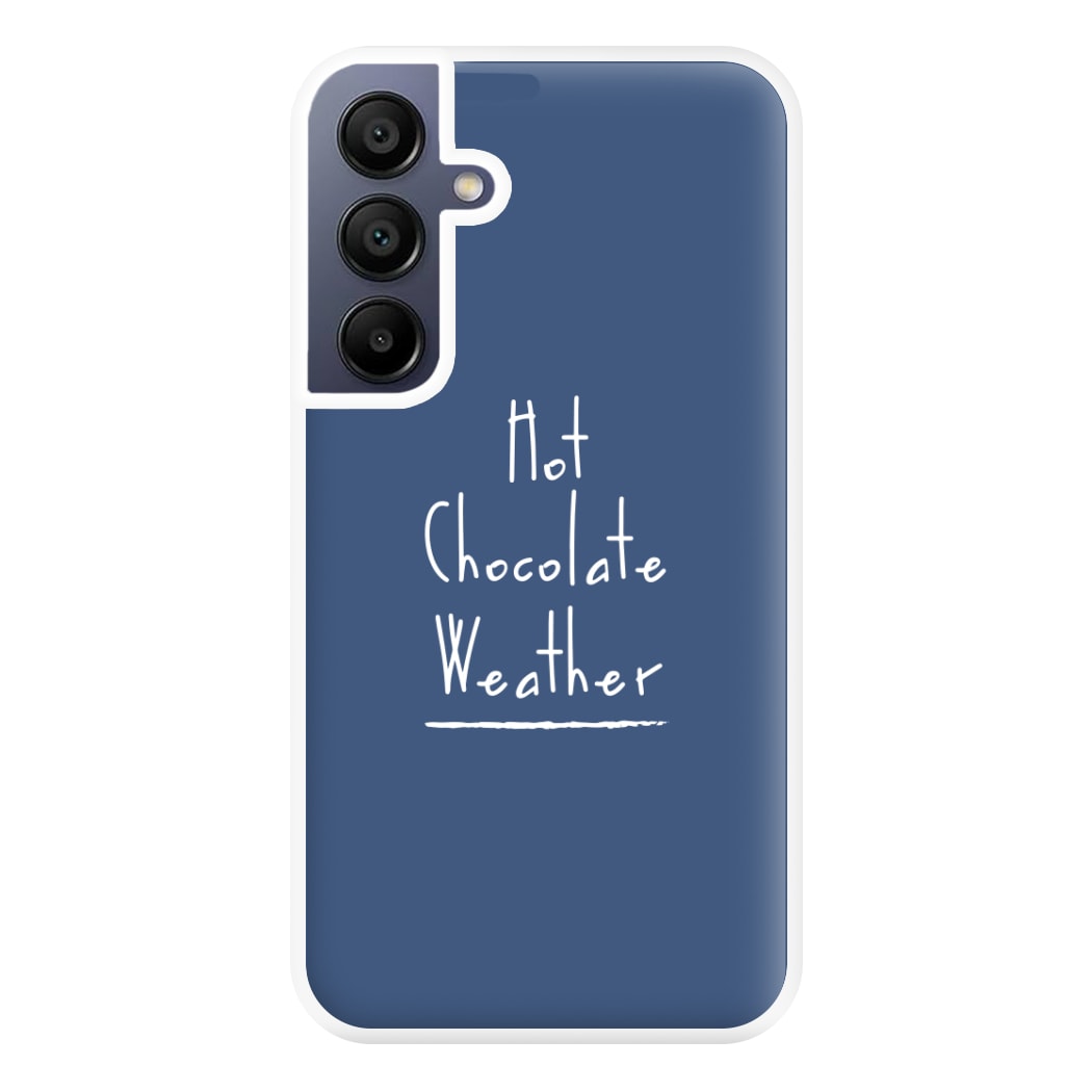 Hot Chocolate Weather Phone Case for Galaxy A16