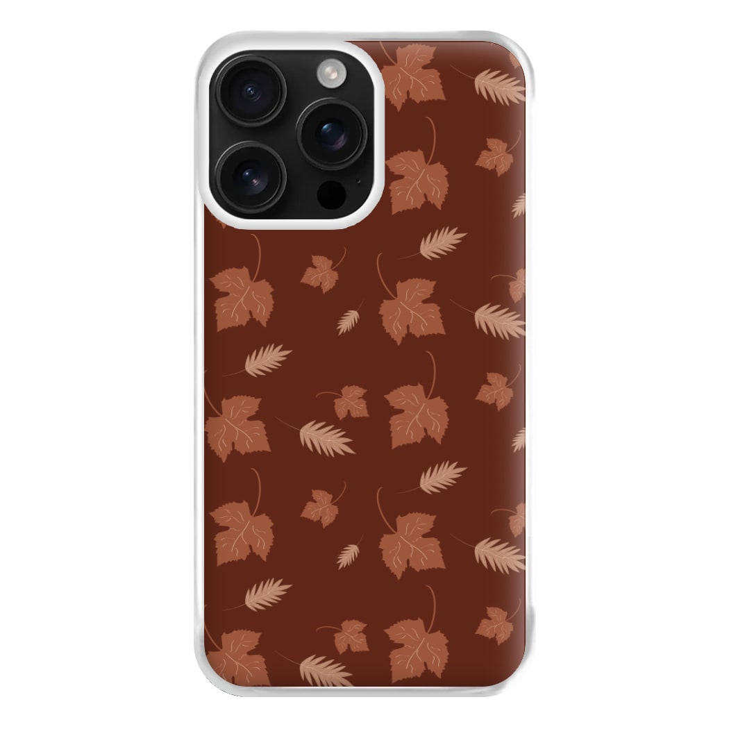 Autumn Leaf Patterns Phone Case for iPhone 16 Pro Max