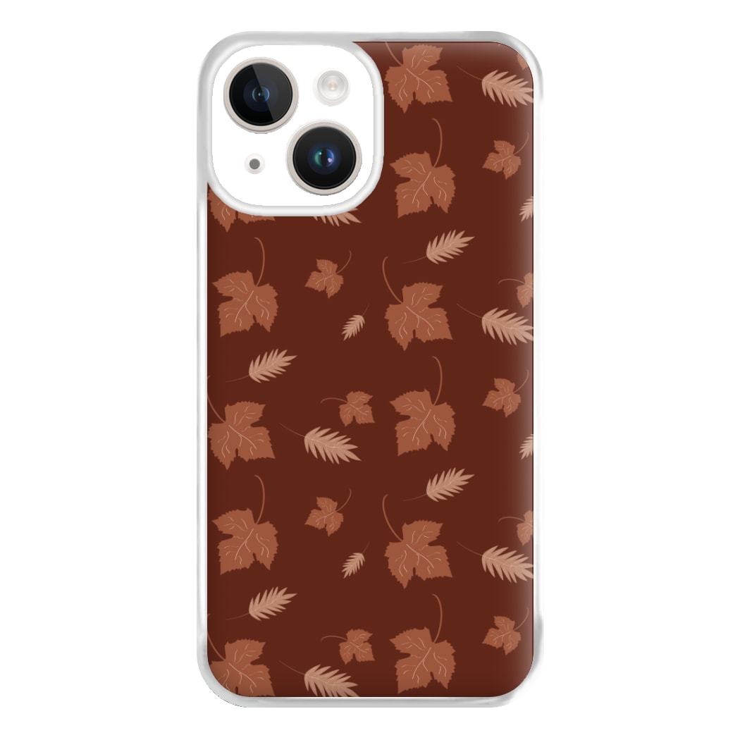 Autumn Leaf Patterns Phone Case for iPhone 14