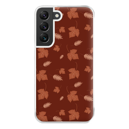 Autumn Leaf Patterns Phone Case for Galaxy S22 Plus