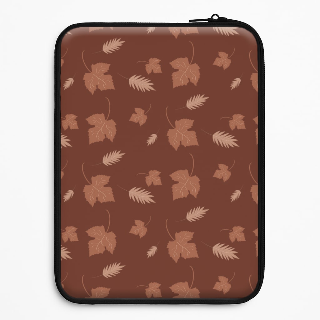 Autumn Leaf Patterns Laptop Sleeve