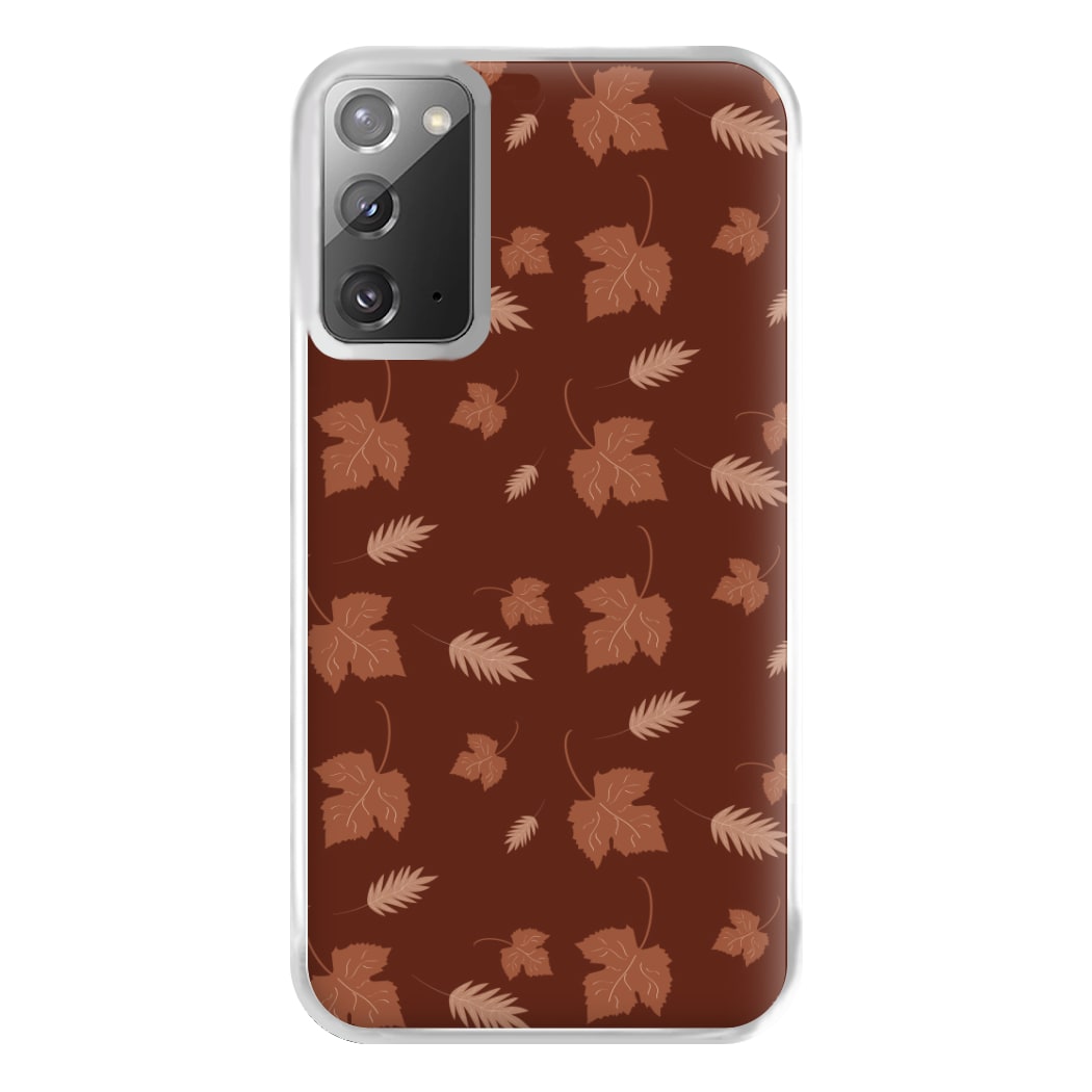 Autumn Leaf Patterns Phone Case for Galaxy Note 20 Ultra