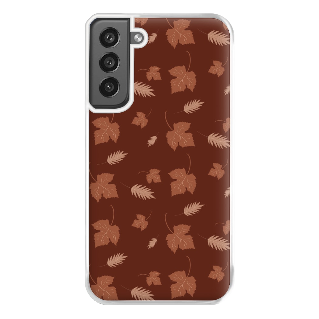 Autumn Leaf Patterns Phone Case for Galaxy S21FE