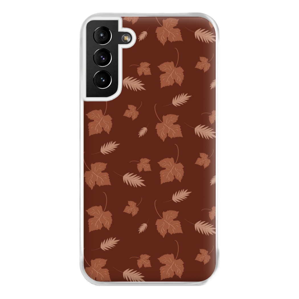 Autumn Leaf Patterns Phone Case for Galaxy S21 Plus