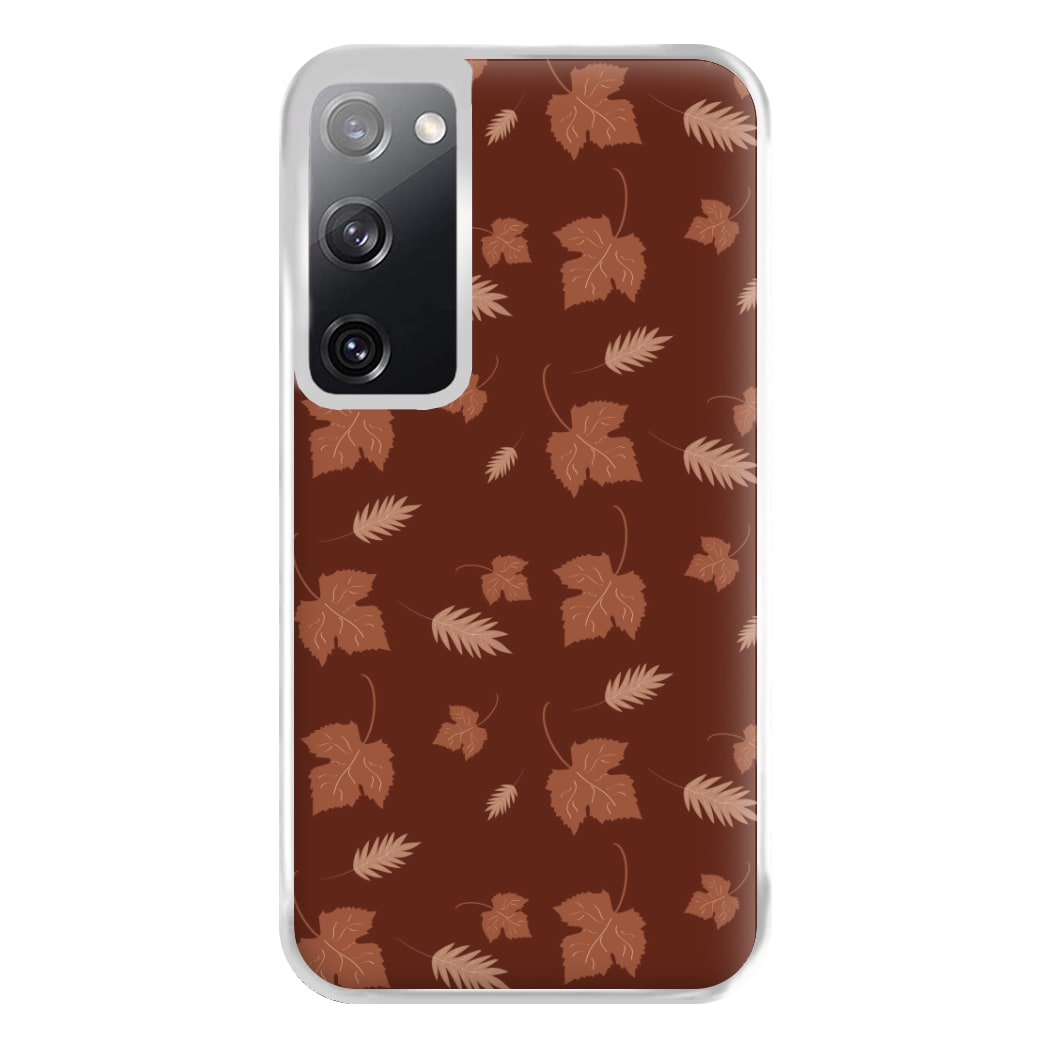 Autumn Leaf Patterns Phone Case for Galaxy S20