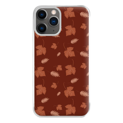 Autumn Leaf Patterns Phone Case for iPhone 12 Pro Max