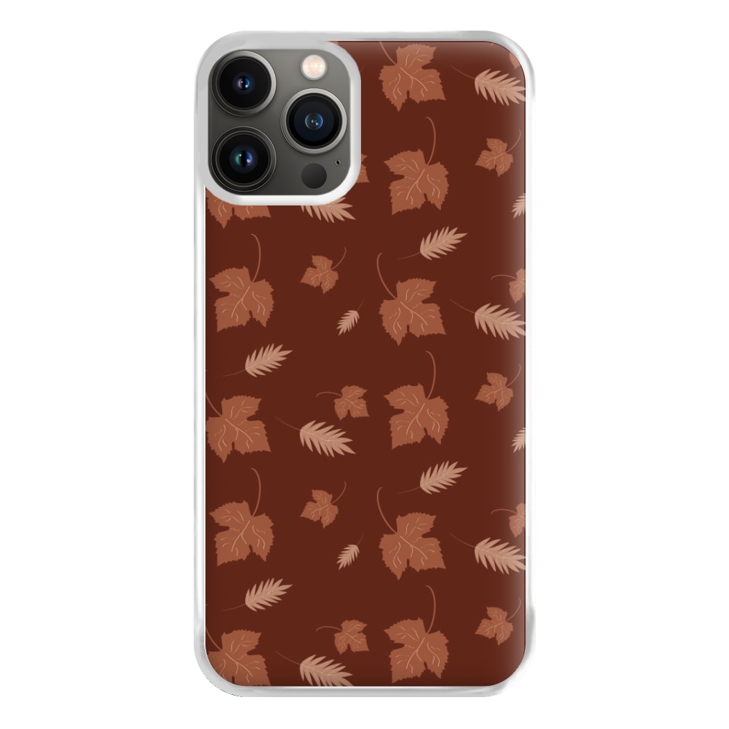 Autumn Leaf Patterns Phone Case for iPhone 13 Pro Max