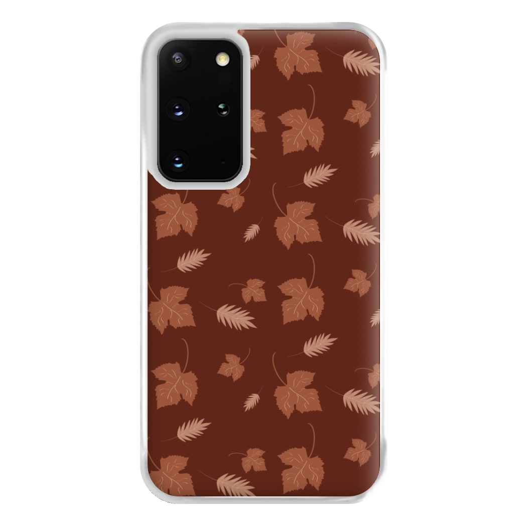 Autumn Leaf Patterns Phone Case for Galaxy S20 Plus