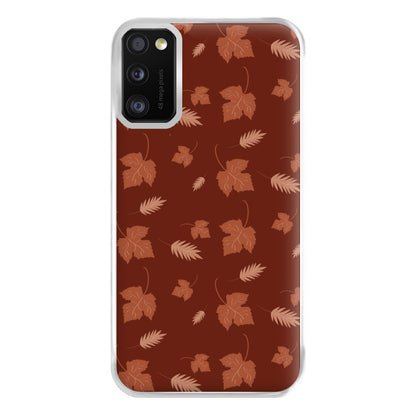 Autumn Leaf Patterns Phone Case for Galaxy A41