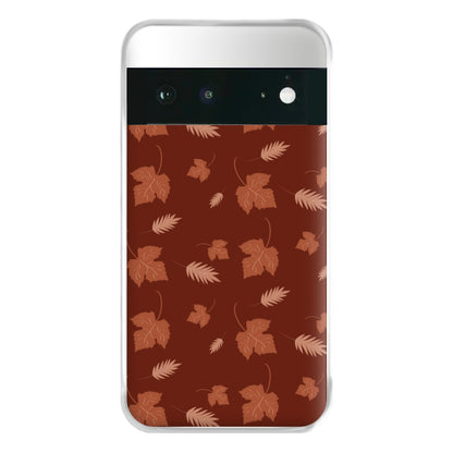 Autumn Leaf Patterns Phone Case for Google Pixel 6a