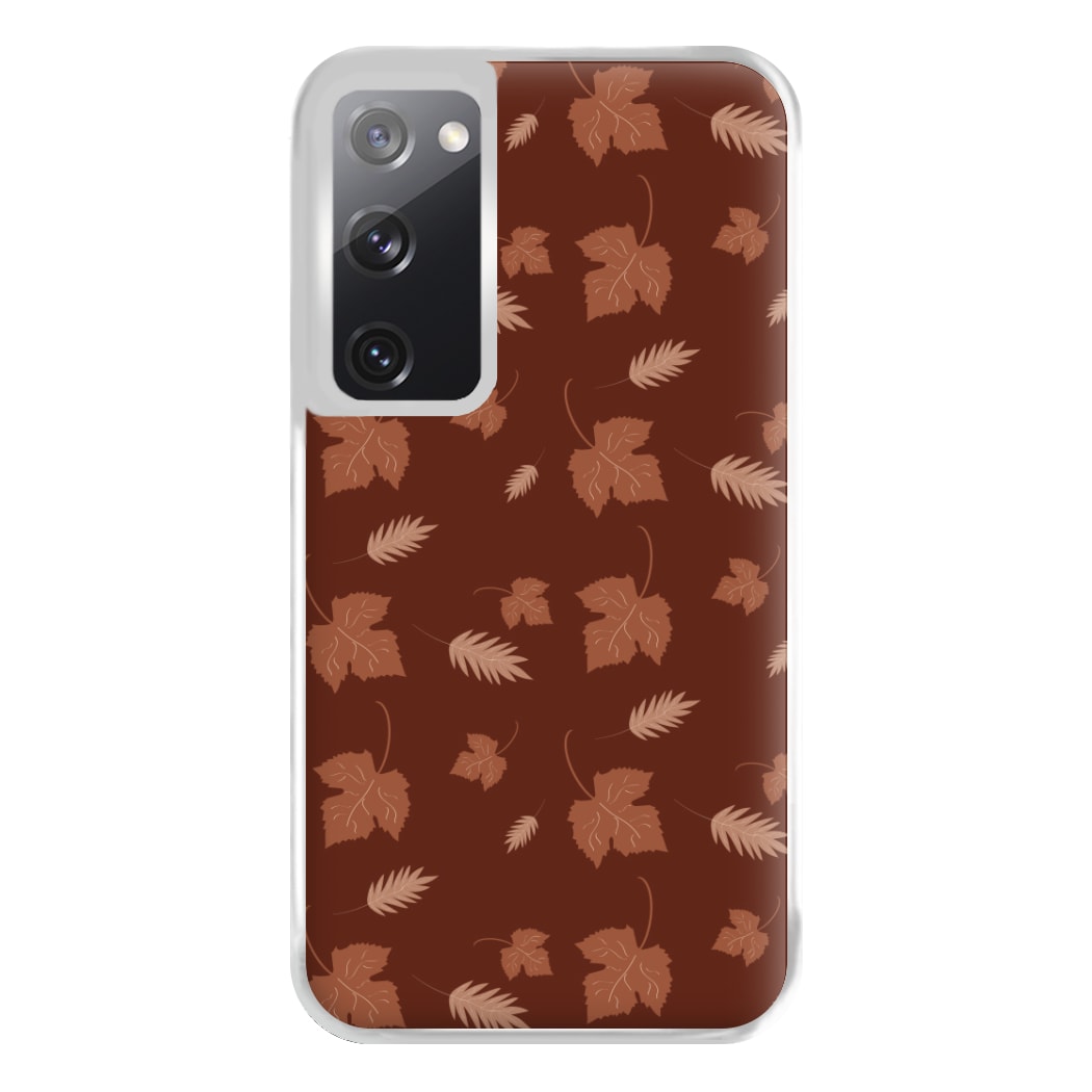 Autumn Leaf Patterns Phone Case for Galaxy S20FE