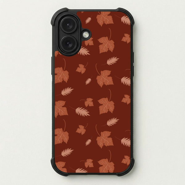 Autumn Leaf Patterns Phone Case — Bumper case