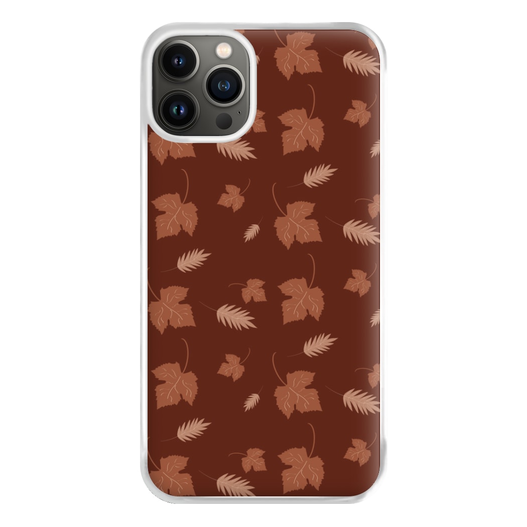 Autumn Leaf Patterns Phone Case for iPhone 13