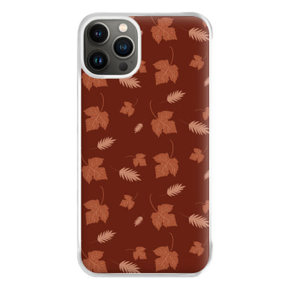 Autumn Leaf Patterns Phone Case for iPhone 13