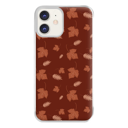 Autumn Leaf Patterns Phone Case for iPhone 12 / 12 Pro