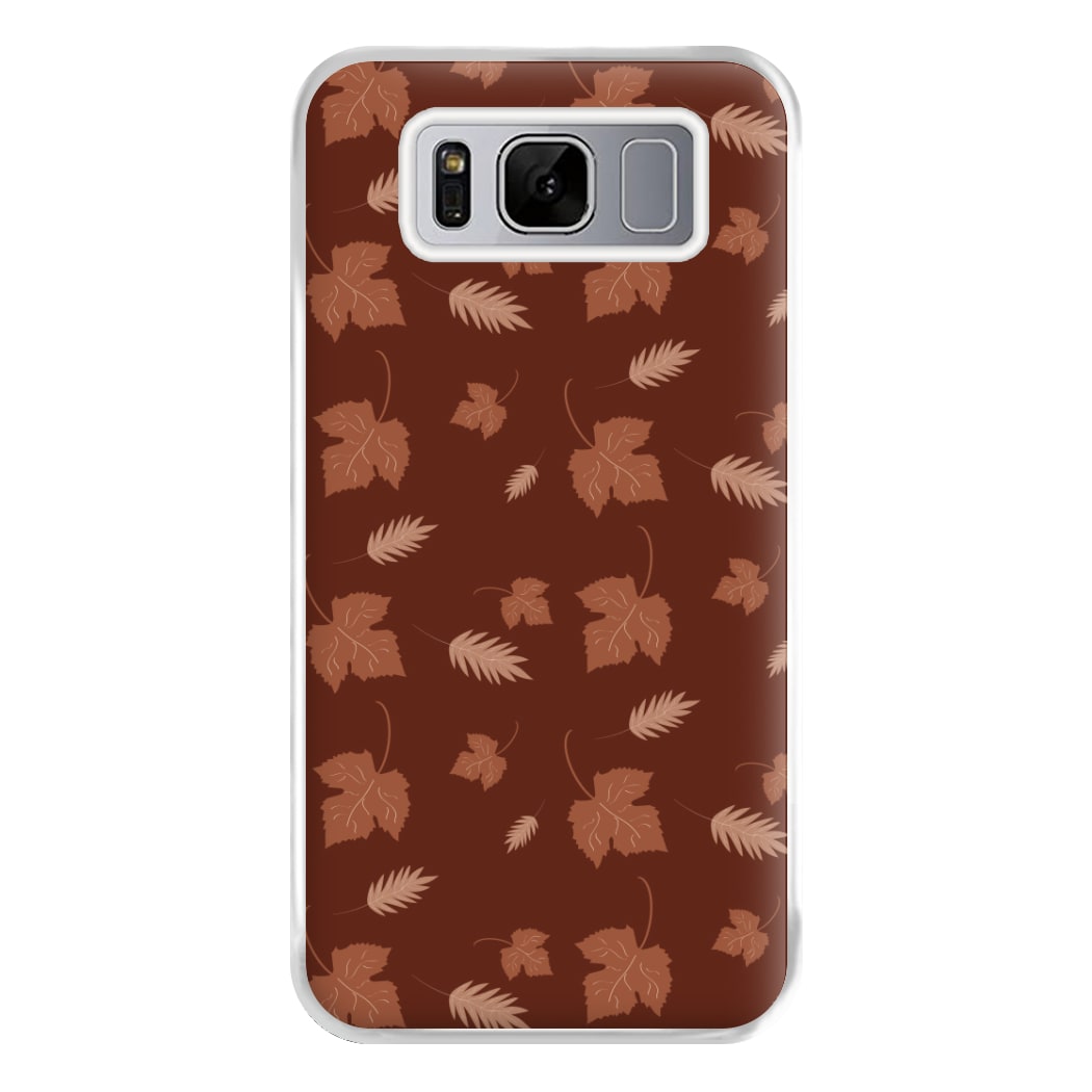 Autumn Leaf Patterns Phone Case for Galaxy S8 Plus