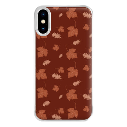 Autumn Leaf Patterns Phone Case for iPhone XS Max