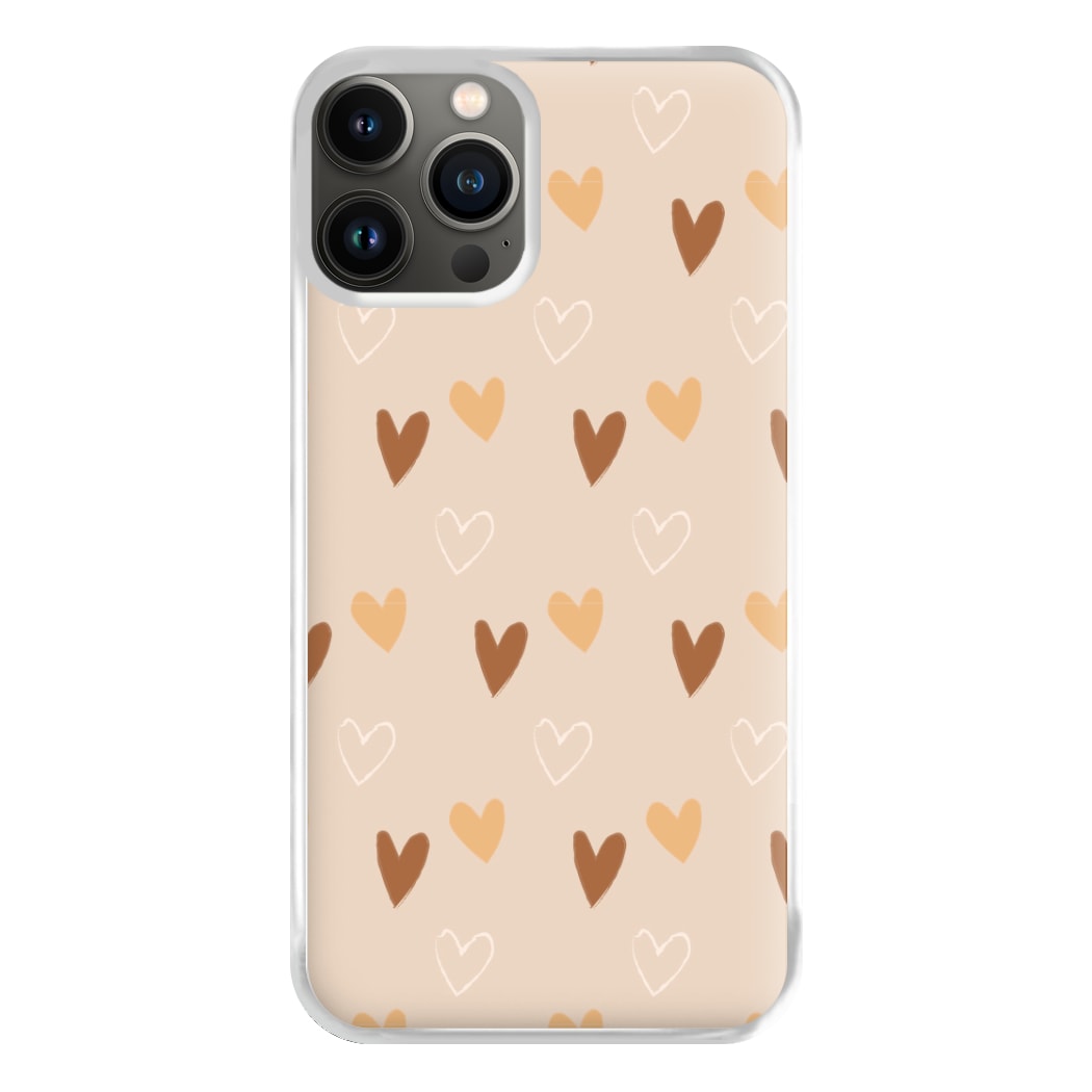 Cute Love Heart Pattern Phone Case for iPhone 13 Pro Max