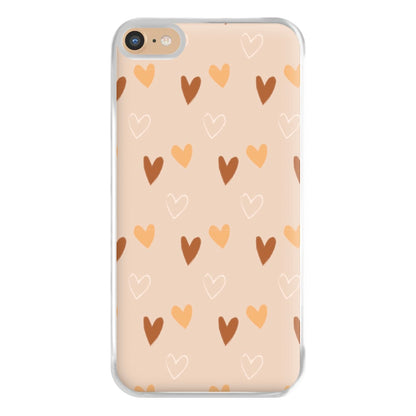 Cute Love Heart Pattern Phone Case for iPhone 6 Plus / 7 Plus / 8 Plus