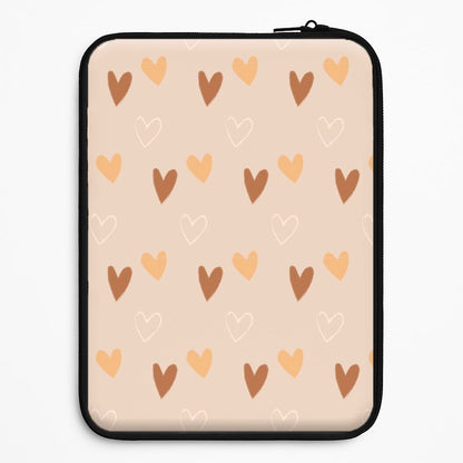 Cute Love Heart Pattern Universal Laptop Sleeve