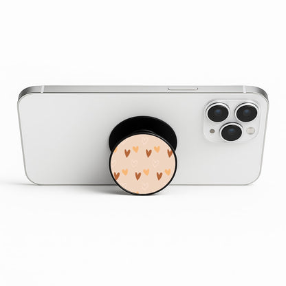 Cute Love Heart Pattern Phone Stand