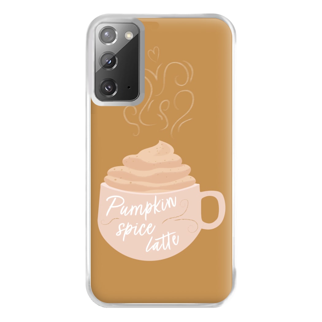 Pumpkin Spice Latte Phone Case for Galaxy Note 20 Ultra