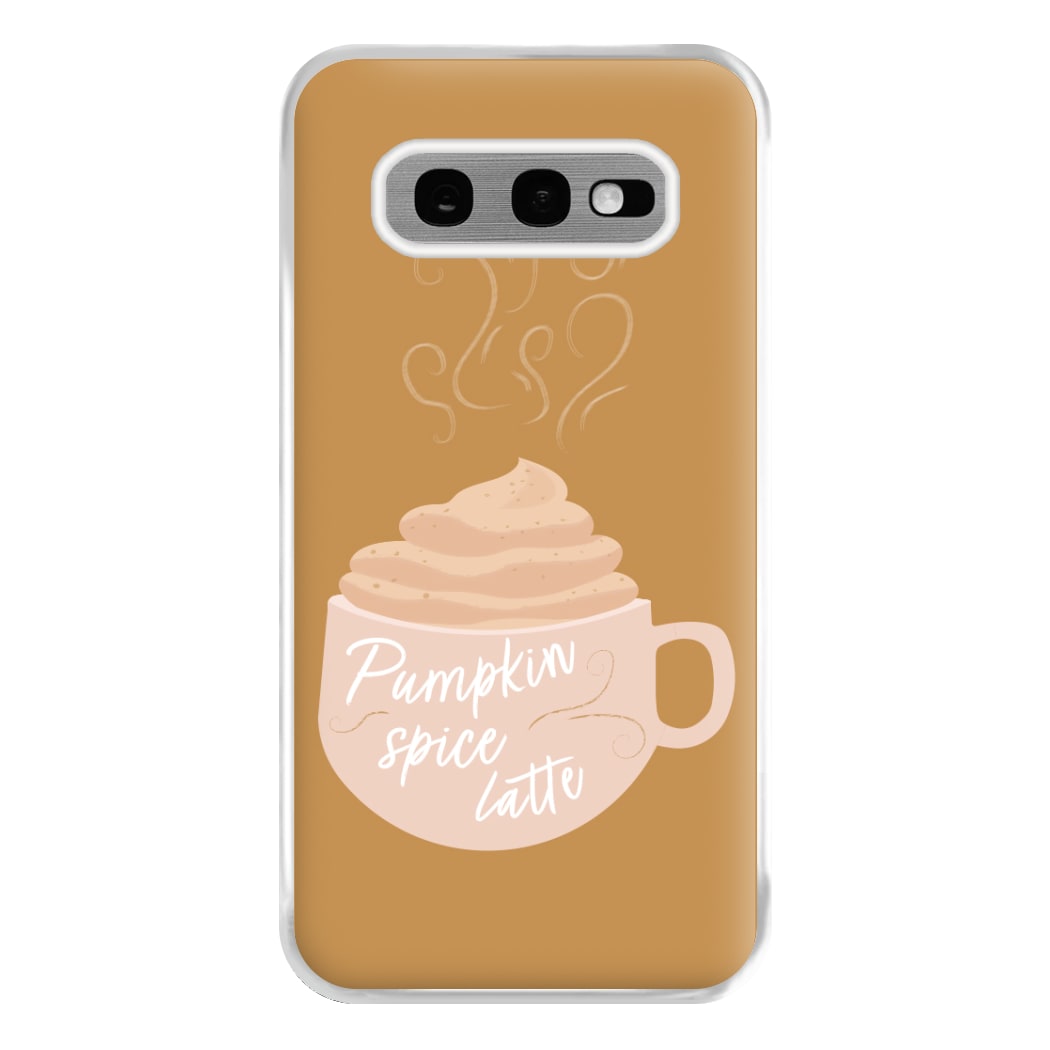 Pumpkin Spice Latte Phone Case for Galaxy S10e