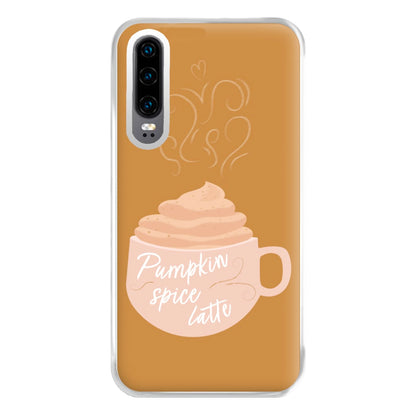 Pumpkin Spice Latte Phone Case for Huawei P30