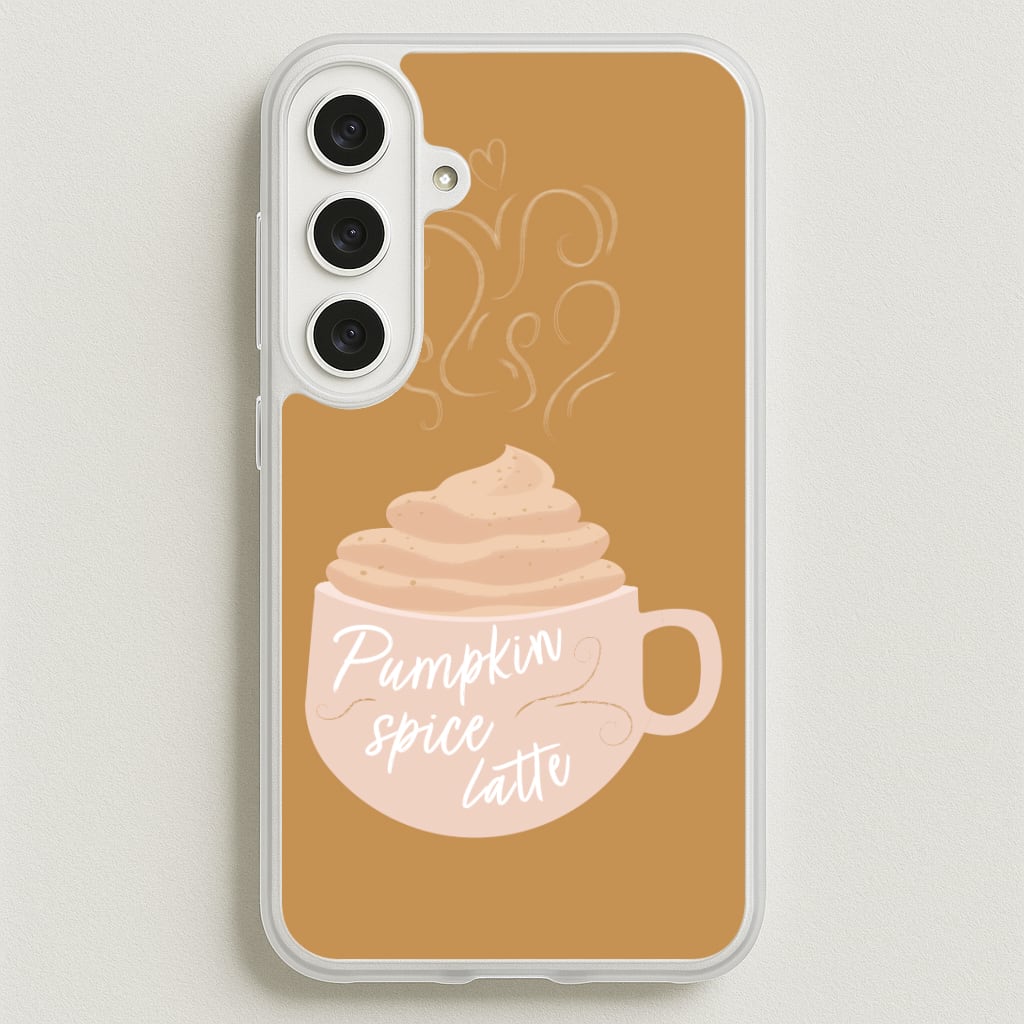Pumpkin Spice Latte Phone Case for Galaxy S25FE