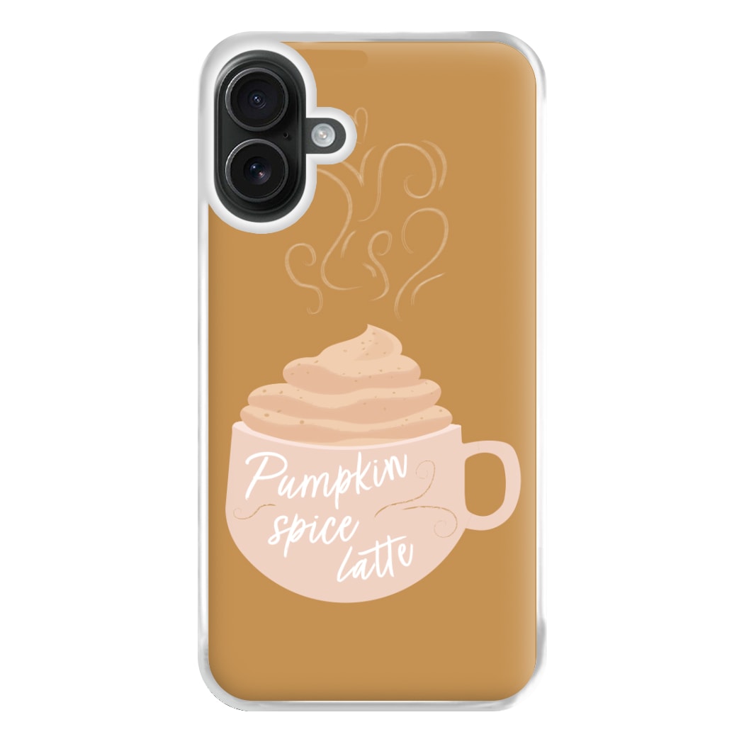 Pumpkin Spice Latte Phone Case for iPhone 16 Plus