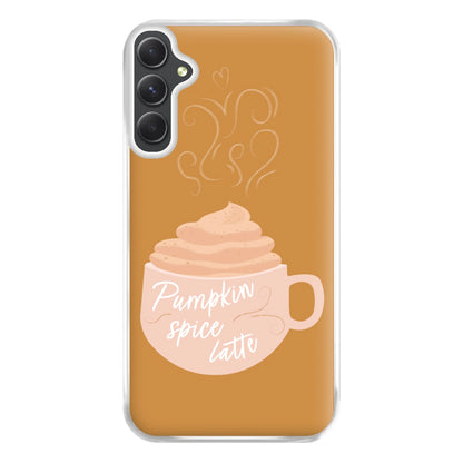 Pumpkin Spice Latte Phone Case for Galaxy A14