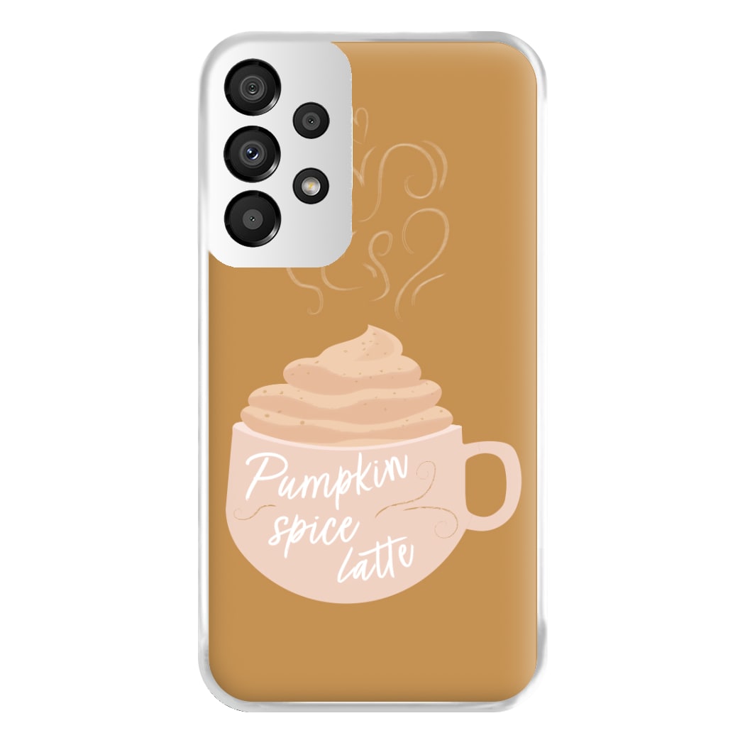 Pumpkin Spice Latte Phone Case for Galaxy A33