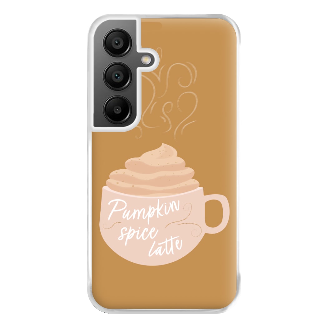 Pumpkin Spice Latte Phone Case for Galaxy A55