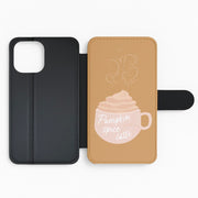 Pumpkin Spice Latte Flip / Wallet Phone Case 2