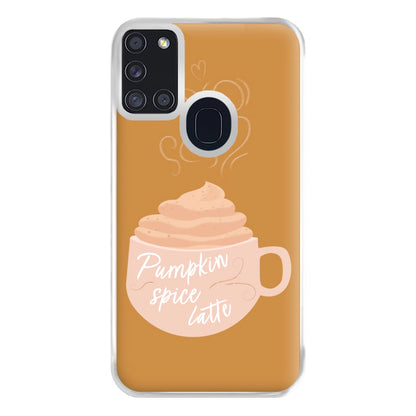 Pumpkin Spice Latte Phone Case for Galaxy A21s