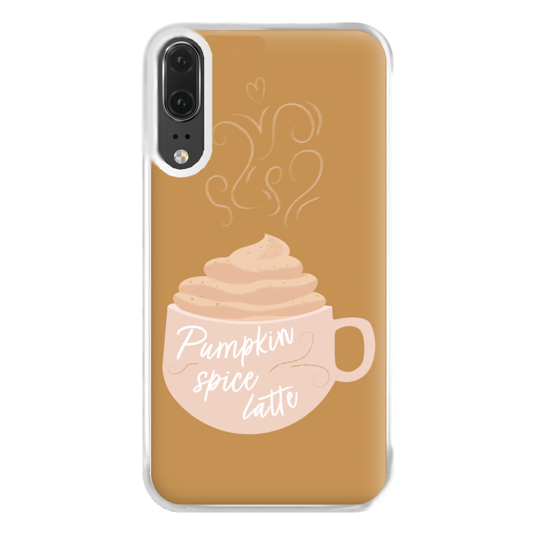 Pumpkin Spice Latte Phone Case for Huawei P20